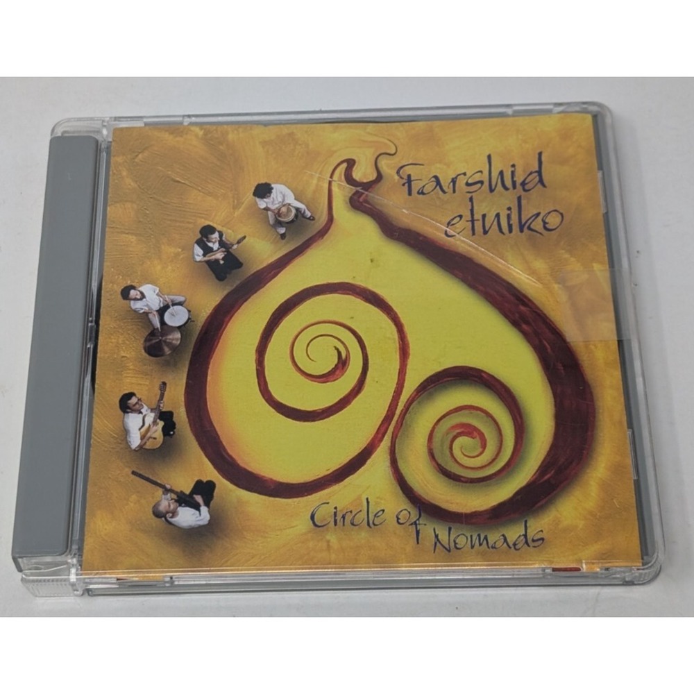Farshid Etuiko Circle‎ of Nomads Music CD 2003 St Louis Indie World Music